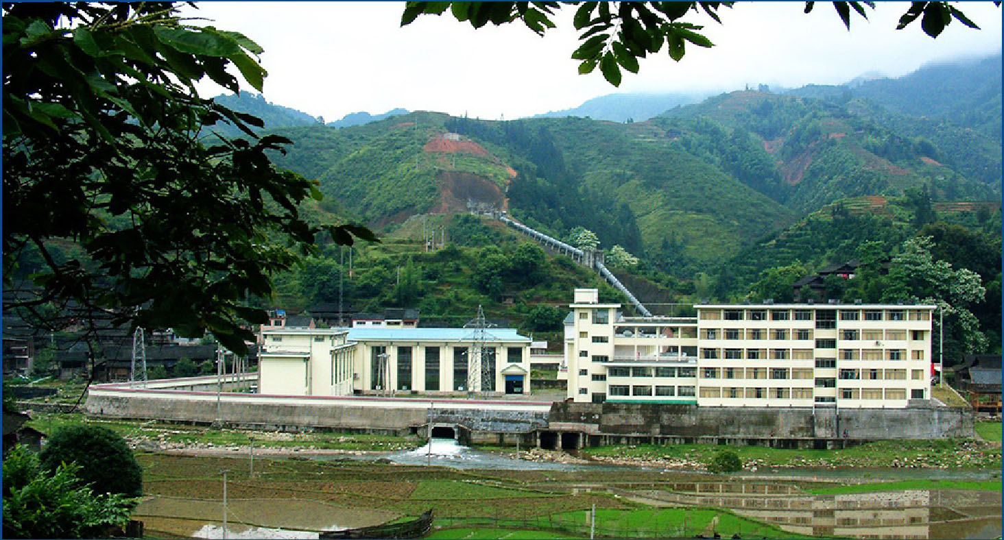南山水电站枢纽工程