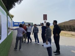 桂林市水利局二级巡视员文飞一行参观考察漳河灌区  