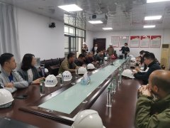 桂林市水利电力勘测设计研究院会同防洪排涝工程管理处到柳州竹鹅溪泵站考察