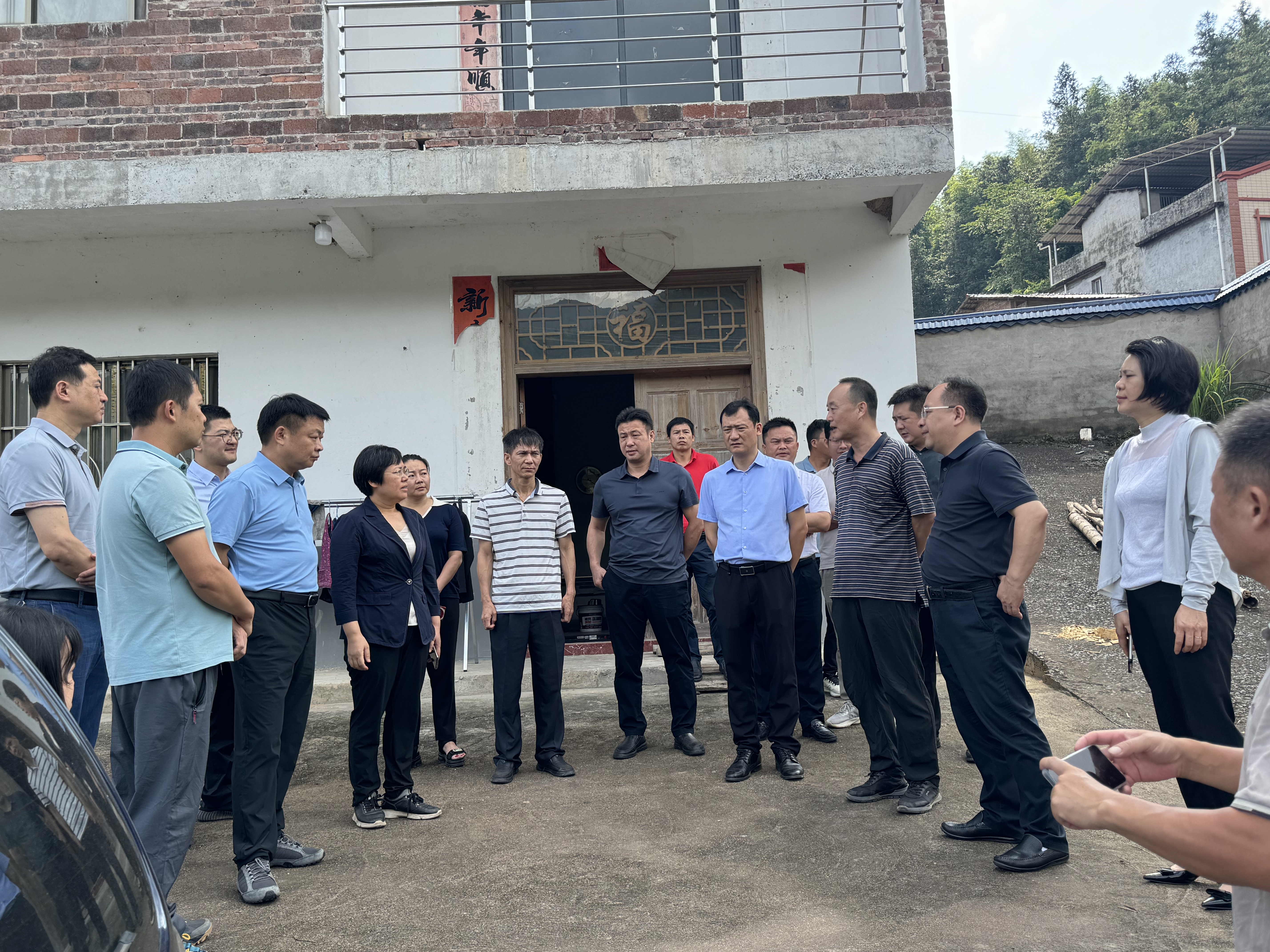 <b>广西壮族自治区生态移民发展中心开展桂林市长塘水库工程移民安置工作调研工</b>