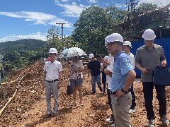 <b>自治区水利厅检查组莅临灌江水库除险加固工程督导检查</b>