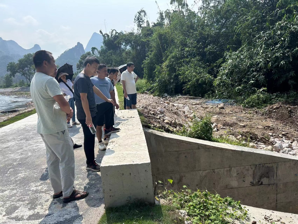 <b>广西灵川县潮田河灯明村河段整治工程 通过完工验收</b>