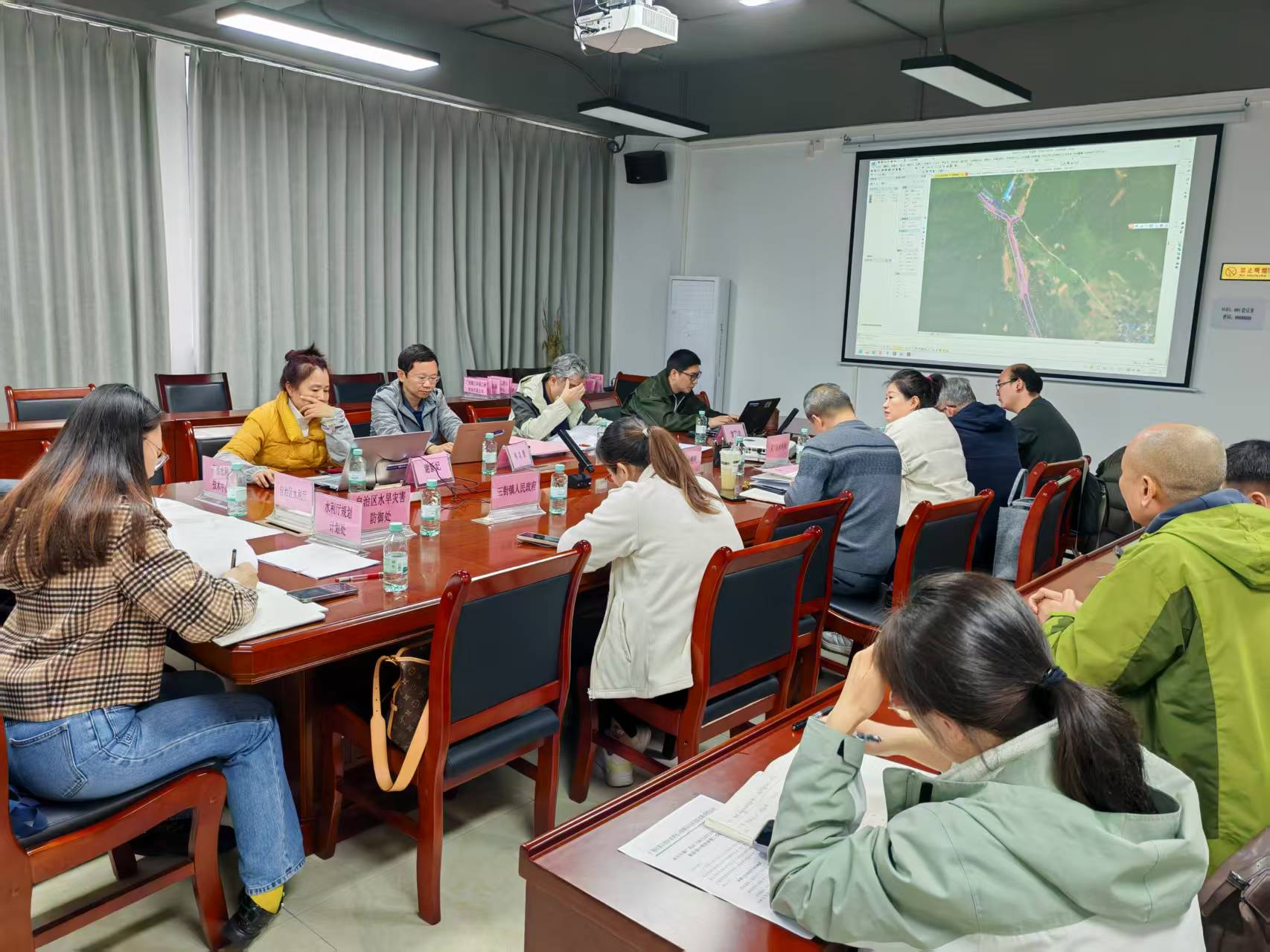 <b>广西灵川县白云江山洪沟治理工程初步设计报告技术审查会顺利召开</b>
